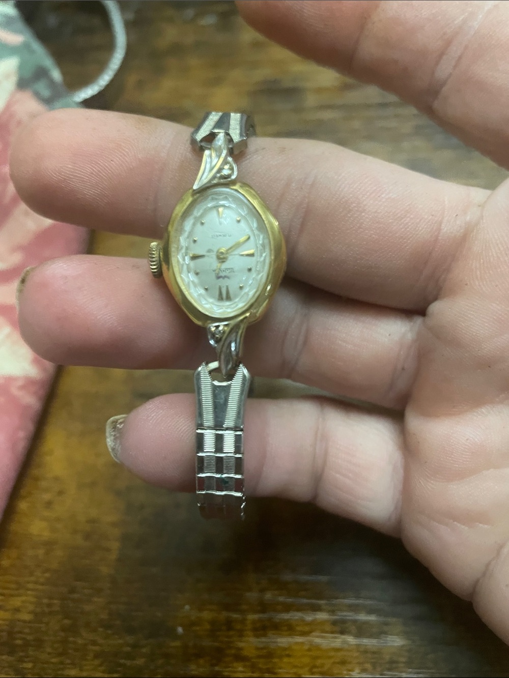 Vintage Waltham 17 Jewel Ladies Watch Swiss Stainless Steel  1951